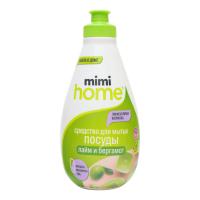 Mimi Home Средство для мытья посуды Лайм и бергамот, 370 мл